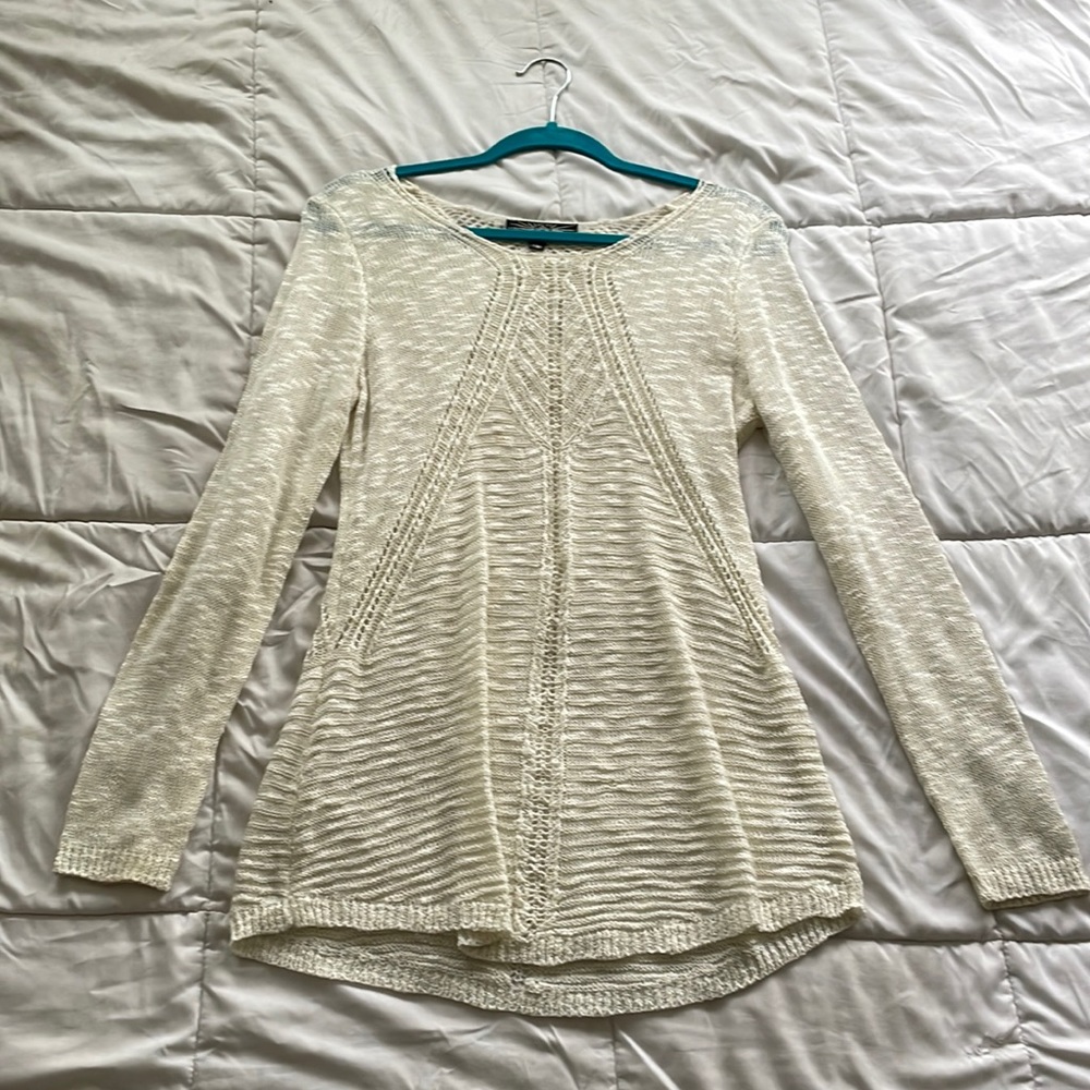 Almost Famous - Cream knit sweater